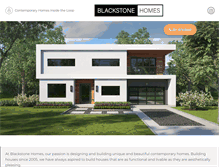 Tablet Screenshot of blackstone-homes.com